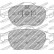 Brake pad set DS2500 FCP1441H Ferodo Racing, Thumbnail 6