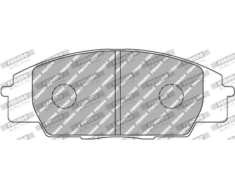 Brake pad set DS2500 FCP1444H Ferodo Racing, Image 2