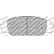 Brake pad set DS2500 FCP1444H Ferodo Racing, Thumbnail 2