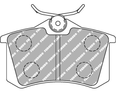 Brake pad set DS2500 FCP1491H Ferodo Racing, Image 6