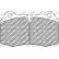 Brake pad set DS2500 FCP1561H Ferodo Racing, Thumbnail 2