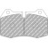 Brake pad set DS2500 FCP1561H Ferodo Racing, Thumbnail 5
