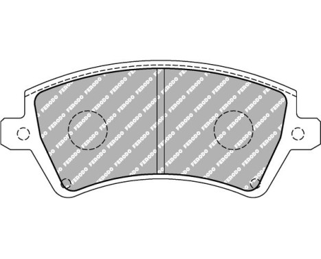 Brake pad set DS2500 FCP1573H Ferodo Racing, Image 6