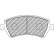 Brake pad set DS2500 FCP1573H Ferodo Racing, Thumbnail 6