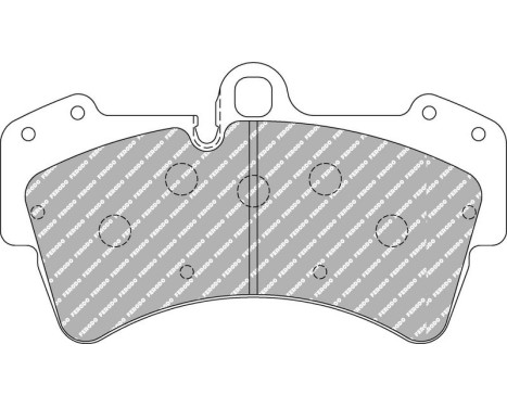 Brake pad set DS2500 FCP1626H Ferodo Racing, Image 5