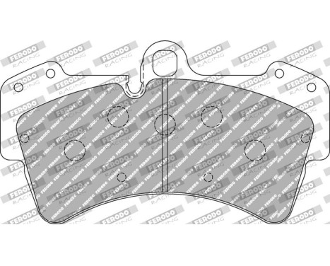 Brake pad set DS2500 FCP1626H Ferodo Racing, Image 6