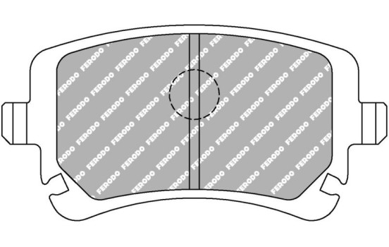 Brake pad set DS2500 FCP1655H Ferodo Racing, Image 5