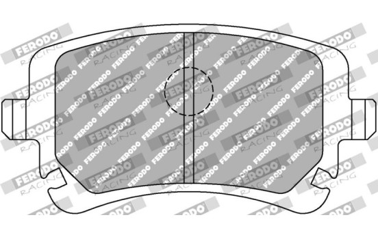 Brake pad set DS2500 FCP1655H Ferodo Racing, Image 6