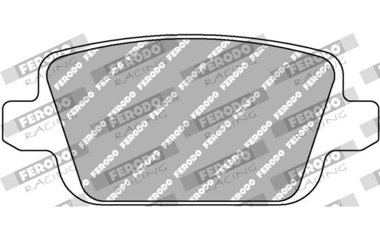 Brake pad set DS2500 FCP1917H Ferodo Racing, Image 6