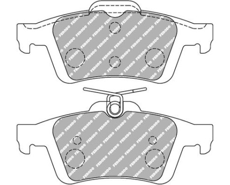 Brake pad set DS2500 FCP1931H Ferodo Racing, Image 6