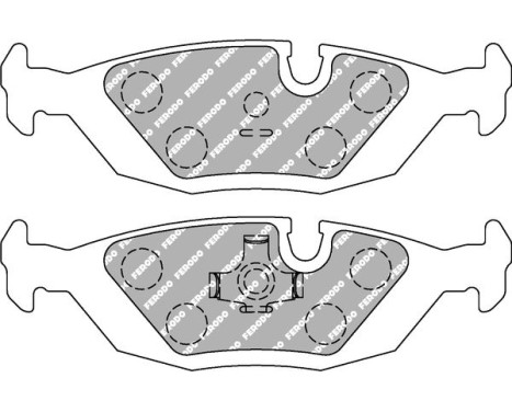 Brake pad set DS2500 FCP296H Ferodo Racing, Image 6