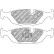 Brake pad set DS2500 FCP296H Ferodo Racing, Thumbnail 6