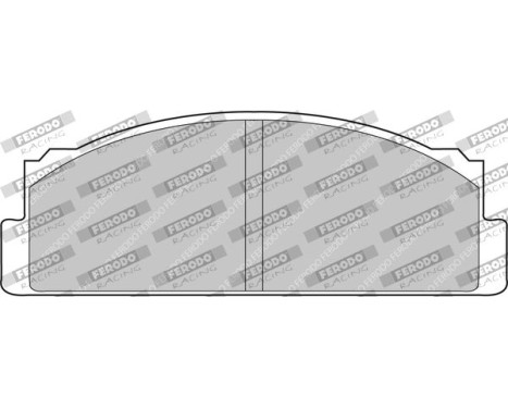 Brake pad set DS2500 FCP29H Ferodo Racing, Image 2