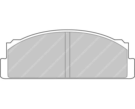 Brake pad set DS2500 FCP29H Ferodo Racing, Image 6