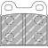 Brake pad set DS2500 FCP3H Ferodo Racing, Thumbnail 6