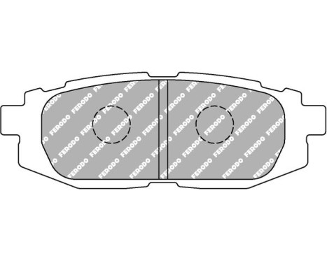 Brake pad set DS2500 FCP4187H Ferodo Racing, Image 6
