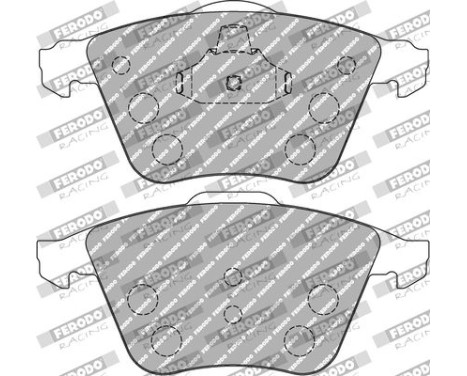 Brake pad set DS2500 FCP4223H Ferodo Racing, Image 2