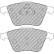 Brake pad set DS2500 FCP4223H Ferodo Racing, Thumbnail 6