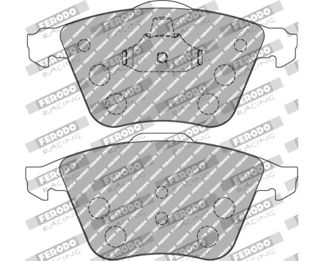 Brake pad set DS2500 FCP4223H Ferodo Racing, Image 6