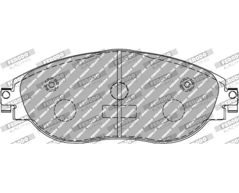 Brake pad set DS2500 FCP4425H Ferodo Racing, Image 2