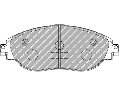 Brake pad set DS2500 FCP4425H Ferodo Racing, Image 6