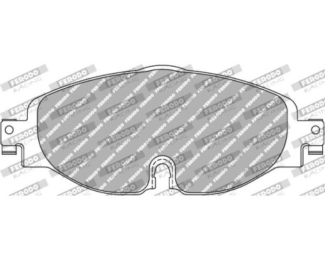 Brake pad set DS2500 FCP4433H Ferodo Racing, Image 2