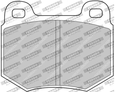 Brake pad set DS2500 FCP448H Ferodo Racing, Image 2
