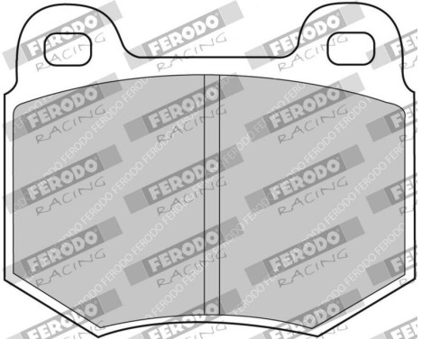 Brake pad set DS2500 FCP448H Ferodo Racing, Image 6