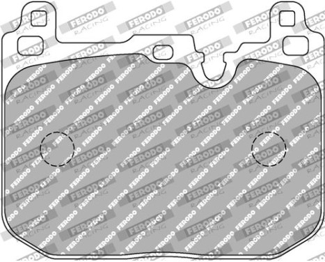 Brake pad set DS2500 FCP4611H Ferodo Racing, Image 2