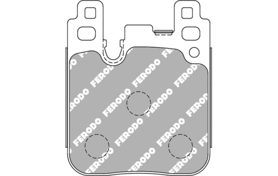 Brake pad set DS2500 FCP4663H Ferodo Racing, Image 5