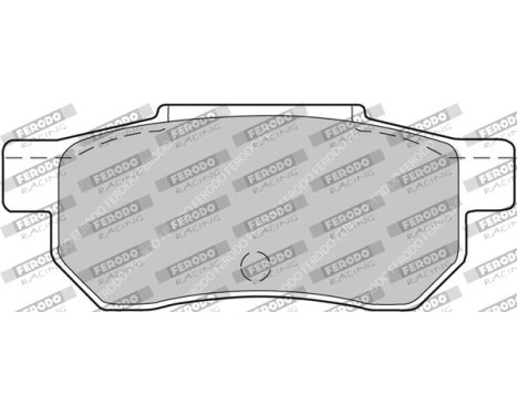Brake pad set DS2500 FCP472H Ferodo Racing, Image 2