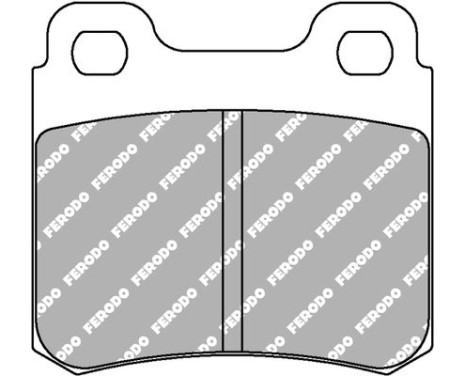 Brake pad set DS2500 FCP586H Ferodo Racing, Image 6