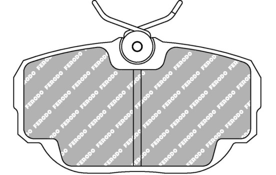 Brake pad set DS2500 FCP660H Ferodo Racing, Image 5