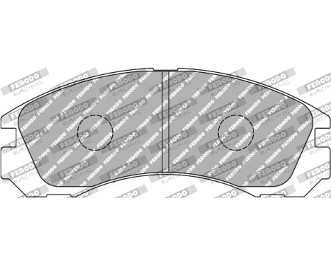 Brake pad set DS2500 FCP765H Ferodo Racing, Image 2