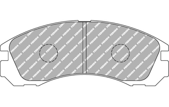 Brake pad set DS2500 FCP765H Ferodo Racing, Image 5