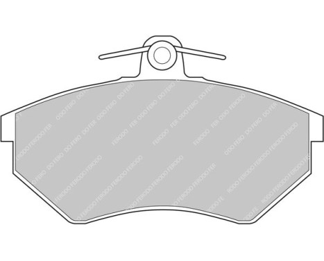 Brake pad set DS2500 FCP774H Ferodo Racing, Image 6