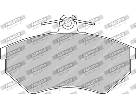 Brake pad set DS2500 FCP774H Ferodo Racing, Image 6