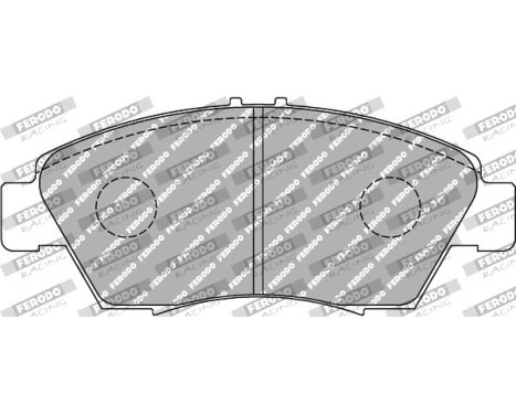 Brake pad set DS2500 FCP776H Ferodo Racing, Image 2