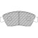 Brake pad set DS2500 FCP776H Ferodo Racing, Thumbnail 6
