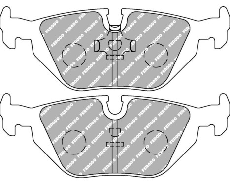 Brake pad set DS2500 FCP850H Ferodo Racing, Image 5