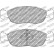 Brake pad set DS2500 FCP876H Ferodo Racing, Thumbnail 2