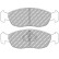 Brake pad set DS2500 FCP876H Ferodo Racing, Thumbnail 6