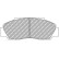Brake pad set DS2500 FCP905H Ferodo Racing, Thumbnail 6