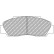 Brake pad set DS2500 FCP905H Ferodo Racing, Thumbnail 5