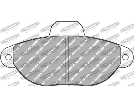 Brake pad set DS2500 FCP925H Ferodo Racing, Image 2
