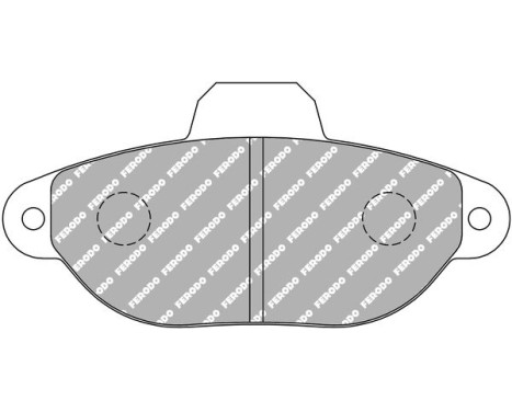 Brake pad set DS2500 FCP925H Ferodo Racing, Image 6