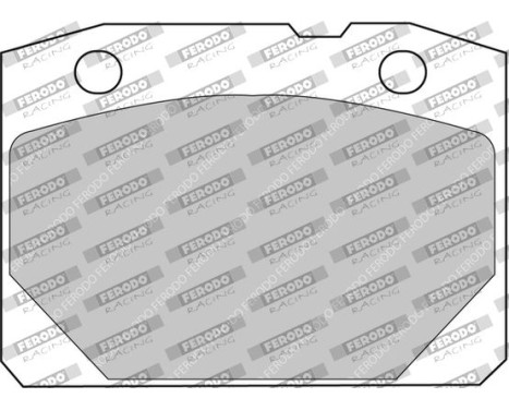 Brake pad set DS2500 FCP96H Ferodo Racing, Image 2