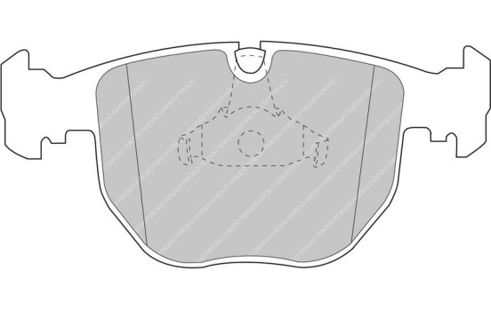 Brake pad set DS2500 FCP997H Ferodo Racing, Image 5