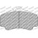 Brake pad set DS2500 FRP3050H Ferodo Racing, Thumbnail 2