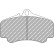 Brake pad set DS2500 FRP3050H Ferodo Racing, Thumbnail 6